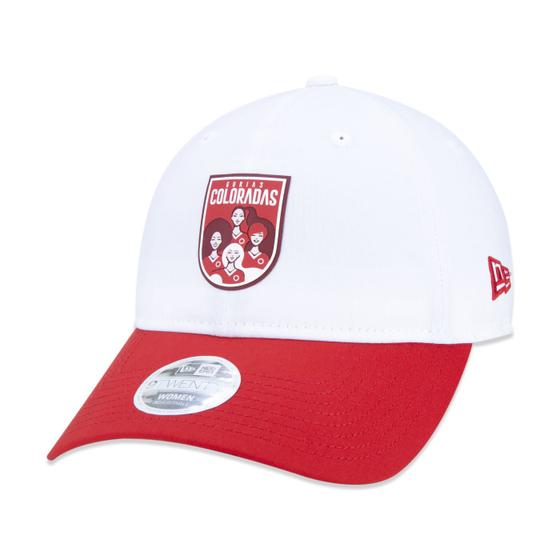 Imagem de Boné New Era Feminino 9TWENTY Strapback Aba Curva Futebol Internacional Aba Curva 