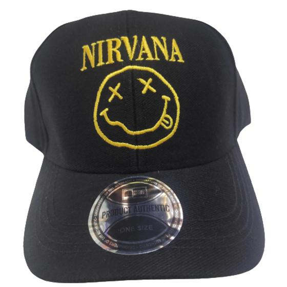Imagem de bone nirvana*/ smiles