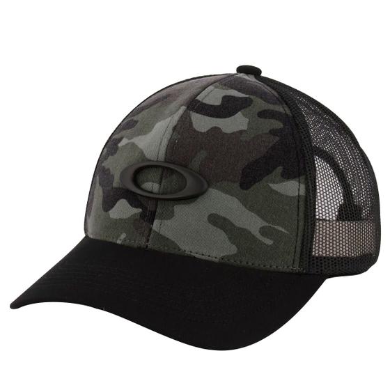 Imagem de Boné Oakley Metal Ellipse Trucker Hat Dark Camo