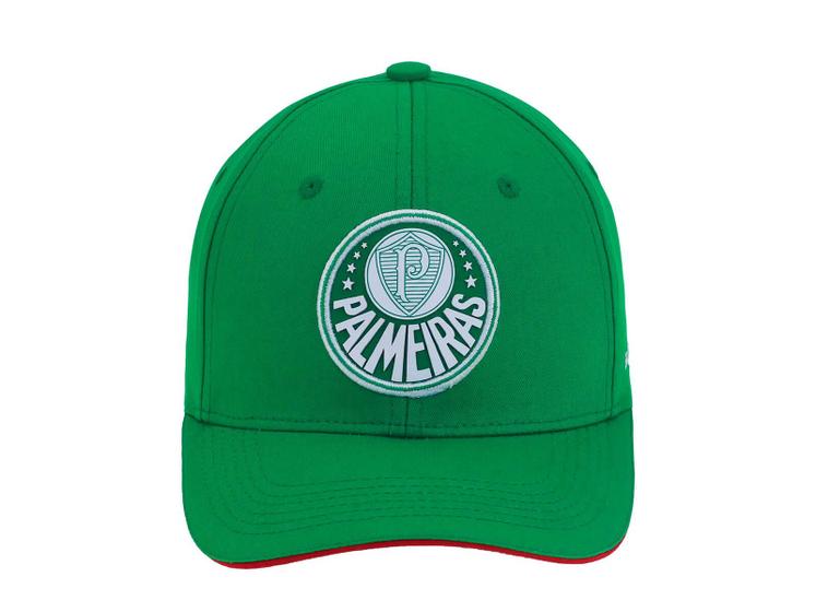 Imagem de Boné Palmeiras Aba Curva Patch Borbado Verde