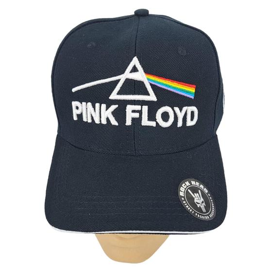 Imagem de Boné Pink Floyd Ajustável com Fivela - Bordado