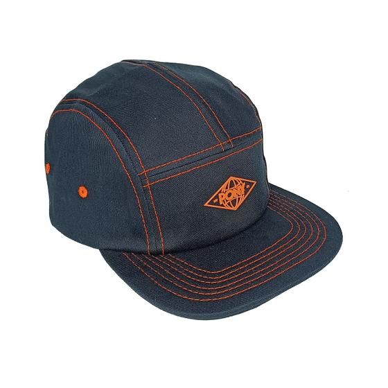 Imagem de Boné Pony Five Panel Aba Fléxivel Risca de giz Preto 106