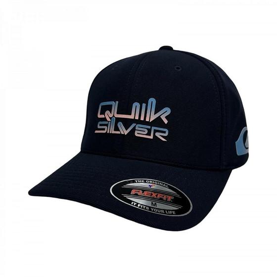 Imagem de Boné Quiksilver Aba Curva Gradient Broken Type SM25 Navy