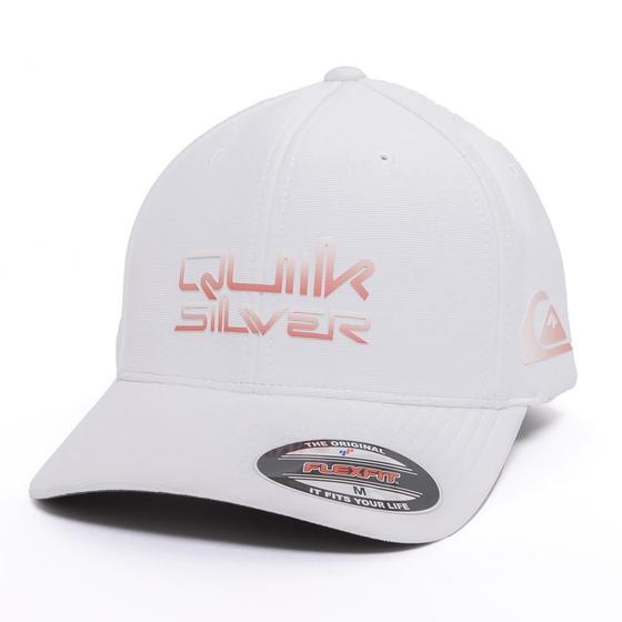 Imagem de Boné Quiksilver Aba Curva Gradient Broken Type WT25 White