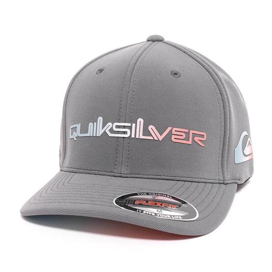 Imagem de Boné Quiksilver Aba Curva Gradient Type New Wave Dark Grey