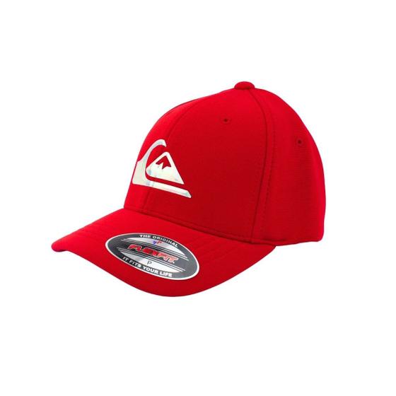 Imagem de Boné Quiksilver Flexfit Hologram 3D Logo Red P 