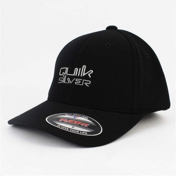 Imagem de Boné Quiksilver Flexfit Omni Chrome Line Black P 