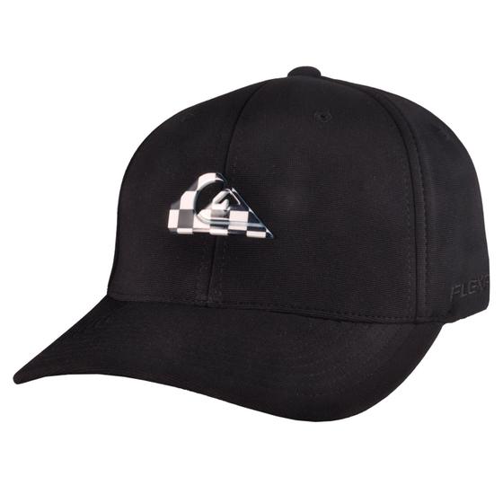 Imagem de Boné Quiksilver Plate Checker Unissex - Preto