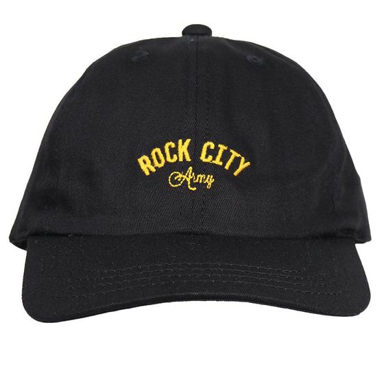 Imagem de Boné Rock City Army Dat Hat Preto/Amarelo