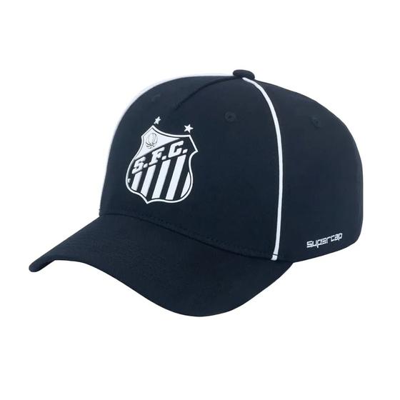 Imagem de Boné Santos Infantil SuperCap Aba Curva Símbolo Oficial