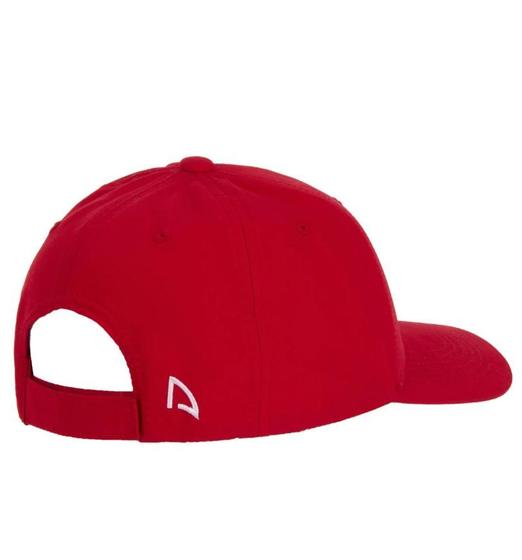 Imagem de Boné Shark Com Tiras Autocolantes Vermelho Com Detalhe Branco