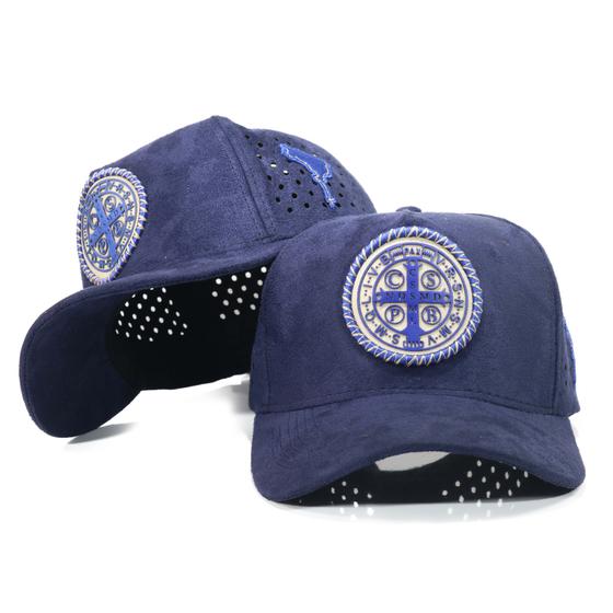 Imagem de Boné Snapback Fitão Camurça Use Young Furadinho Medalha Sao Bento Envio Imediato