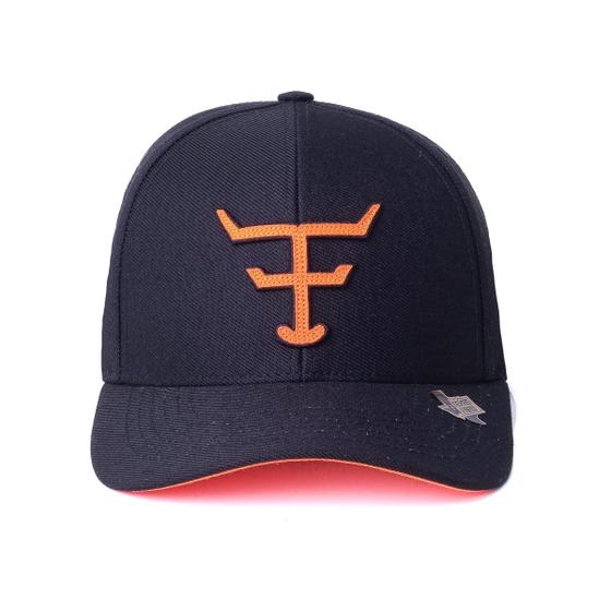 Imagem de Bone Texas Farm - New Texas - Tf672 - Preto/ Laranja Neon