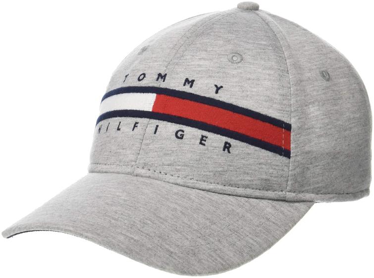 Imagem de Boné Tommy Hilfiger Avery para Homens - Cinza Mescla