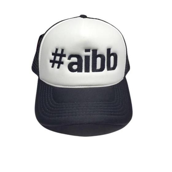 Imagem de Boné Trucker Aibb Preto Frente Branco