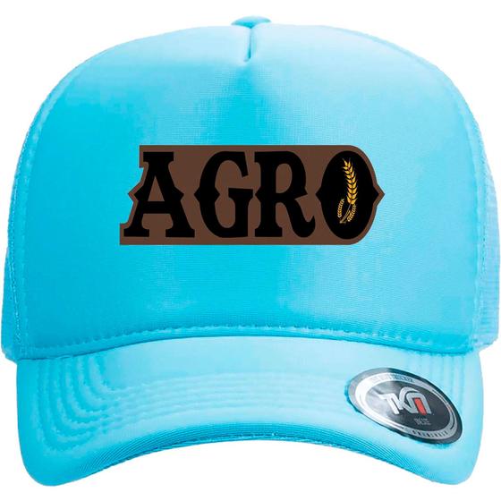 Imagem de Boné Trucker Com Telinha e Ajuste Snapback Agro