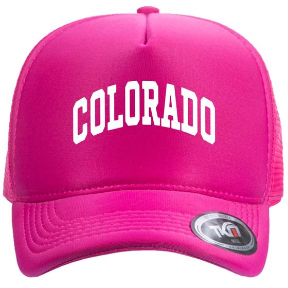 Imagem de Boné Trucker Com Telinha e Ajuste Snapback Colorado USA
