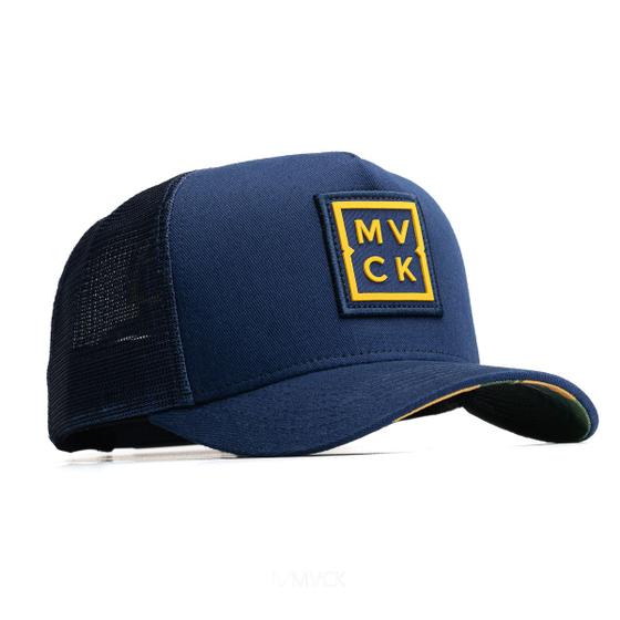 Imagem de Boné Trucker MVCK Brasil Azul Original