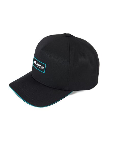 Imagem de Boné Trucker Square Preto e Verde Água