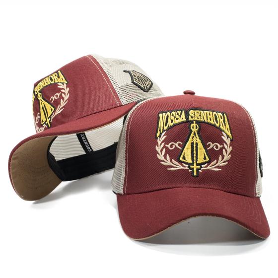 Imagem de Boné Trucker Telinha Lançamento Nossa Senhora Aparecida Varias Cores Envio Imediato