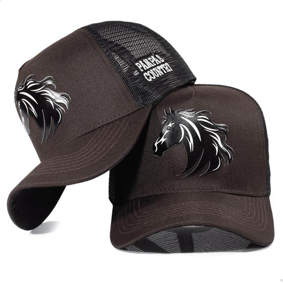 Imagem de Boné Trucker Telinha Masculino Feminino Pampas Country Original