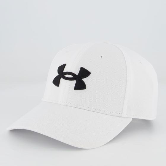 Imagem de Boné Under Armour Blitzing Cap Branco e Preto