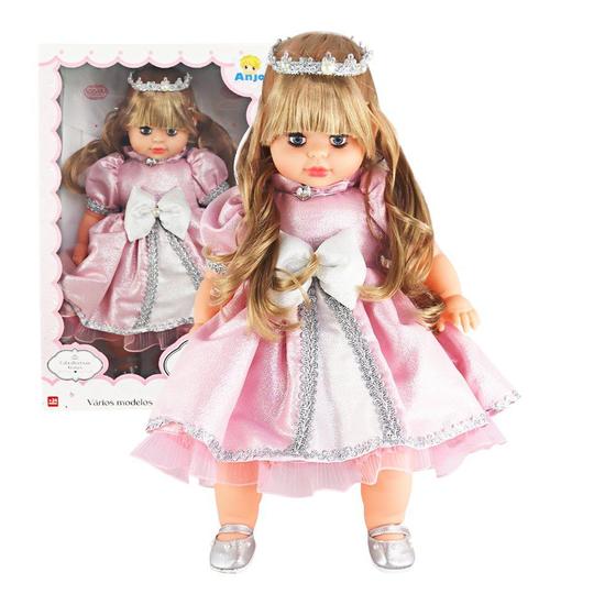 Imagem de Boneca Addara Princesa com Tiara Que Fala Diversas Frases
