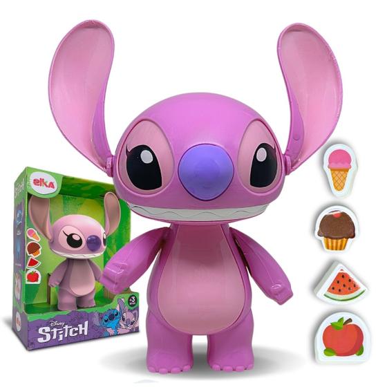 Imagem de Boneca Angel com Comidinha Figura Original Stitch Elka