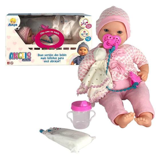 Imagem de Boneca Angels Menina Na Versão Dodói Ou Xixi Com Acessórios
