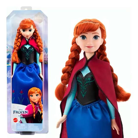 Imagem de Boneca Anna Coleção Disney Frozen 27cm - Mattel