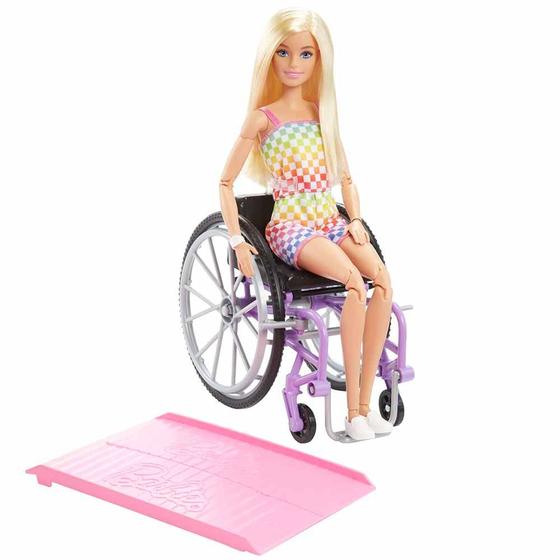 Imagem de Boneca Articulada - Barbie Fashionista - Cadeira de Rodas - 194 - Mattel