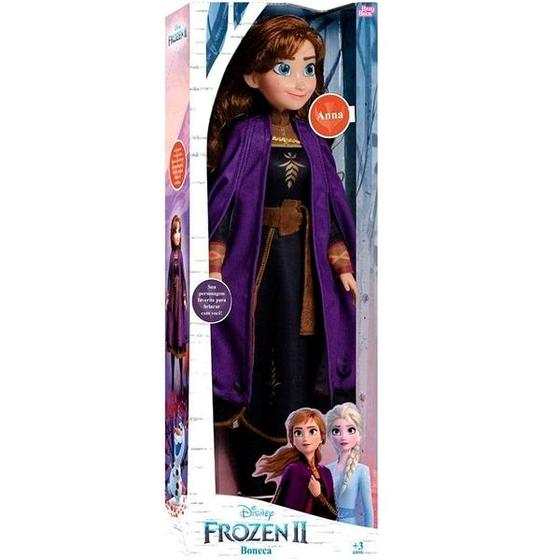 Imagem de Boneca Articulada Frozen 2 55CM Princesa ANNA BABY BRINK 1741