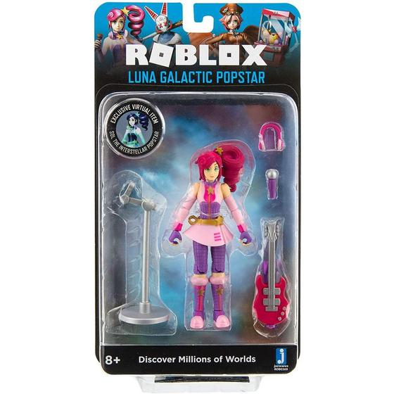 Imagem de Boneca Articulada Luna Galctic Popstar + Codigo Virtual - Roblox - 2222 SUNNY BRINQUEDOS