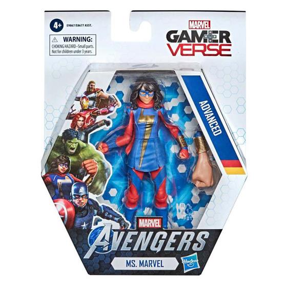 Imagem de Boneca Articulada - Marvel GamerVerse - Avengers - Ms Marvel - 15 cm - Hasbro