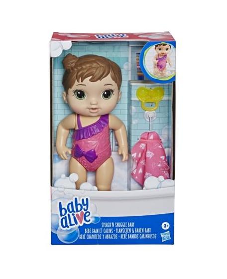 Imagem de Boneca Baby Alive Banhos Carinhosos Morena Hasbro E8716