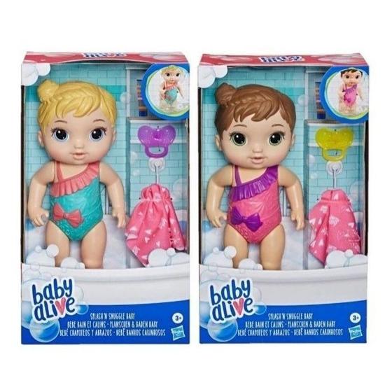 Imagem de Boneca baby alive banhos carinhosos