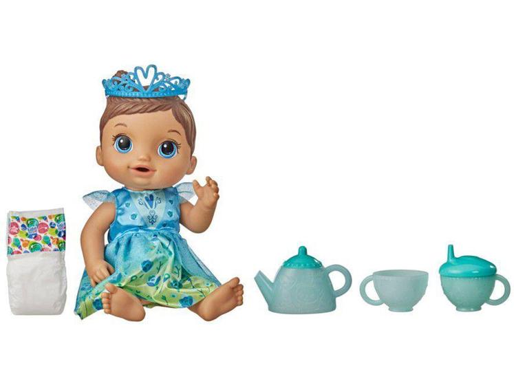 Imagem de Boneca Baby Alive Chá de Princesa Morena - com Acessórios Hasbro