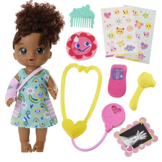 Imagem de Boneca Baby Alive - Dia de Cuidar da Bella - Negra - Hasbro