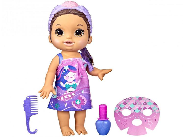 Imagem de Boneca Baby Alive Dia de Princesa Sereia - com Acessórios Hasbro