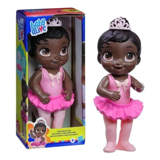 Imagem de Boneca Baby Alive Doce Bailarina Negra Hasbro F1275