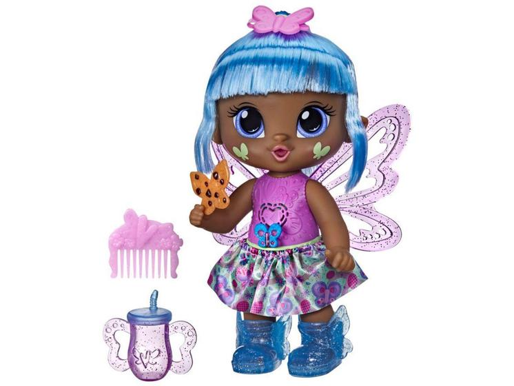 Boneca Baby Alive Glo Pixies Gigi Glimmer com Acessórios Hasbro
