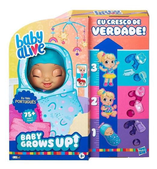 Boneca Baby Alive Grows Up Feliz Cresce De Verdade E8199 Hasbro é boa?