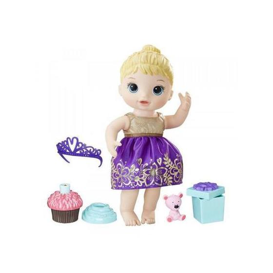 Imagem de Boneca Baby Alive Hasbro E0596 Festa Surpresa Loira