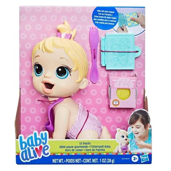 Imagem de Boneca Baby Alive Hora da Papinha Loira - Hasbro