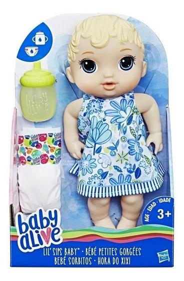 Imagem de Boneca Baby Alive - Hora do Xixi - Loira- Hasbro