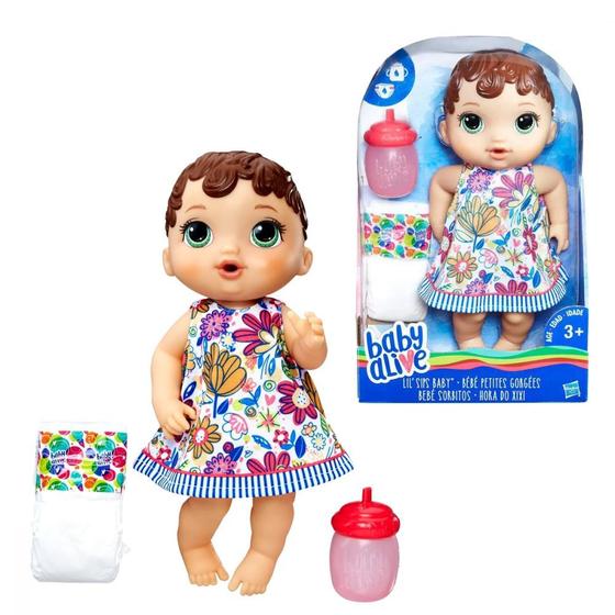 Imagem de Boneca Baby Alive Hora do Xixi Morena - Hasbro