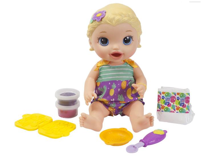 Boneca Baby Alive Lanchinhos Divertidos Menor preço em Boneca Baby Alive Lanchinhos Divertidos