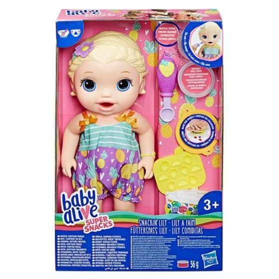 Imagem de Boneca Baby Alive Lanchinhos Divertidos E5841 - Hasbro