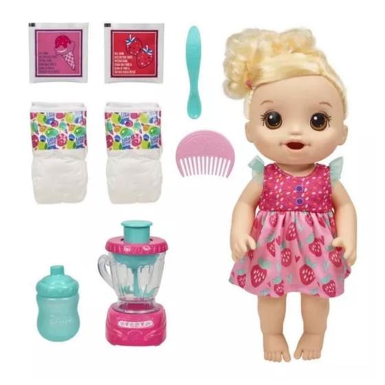 Imagem de Boneca Baby Alive Misturinha Vitamina da Diversão Loira - Hasbro E6943