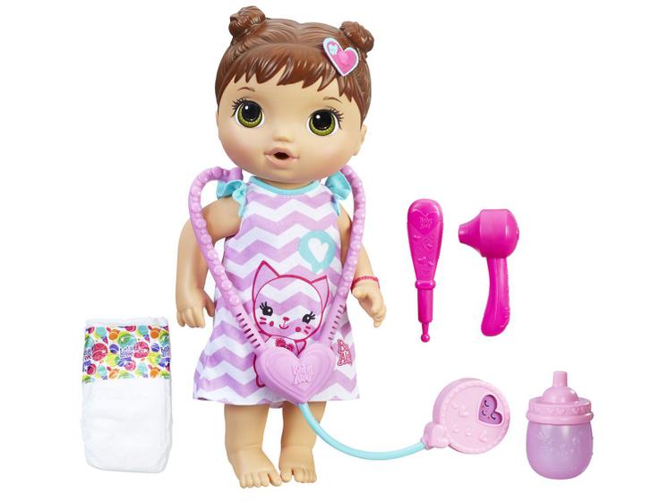 Imagem de Boneca Baby Alive Morena Cuida de Mim